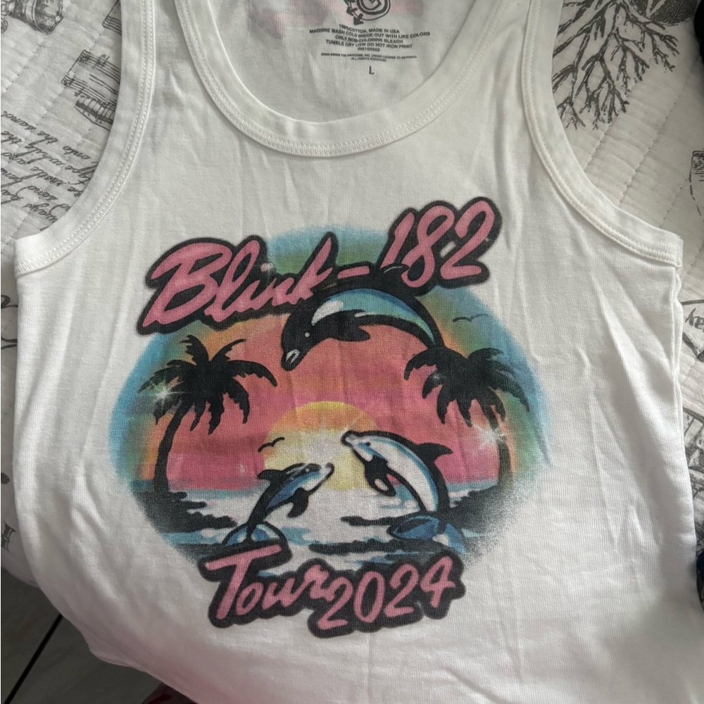 Blink 182 tank top